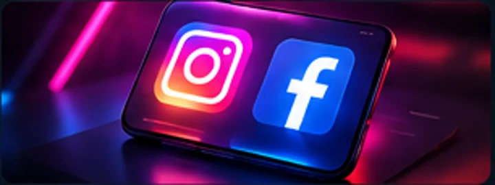 Meta reklam kampanyalarında Instagram ve Facebook görselleri